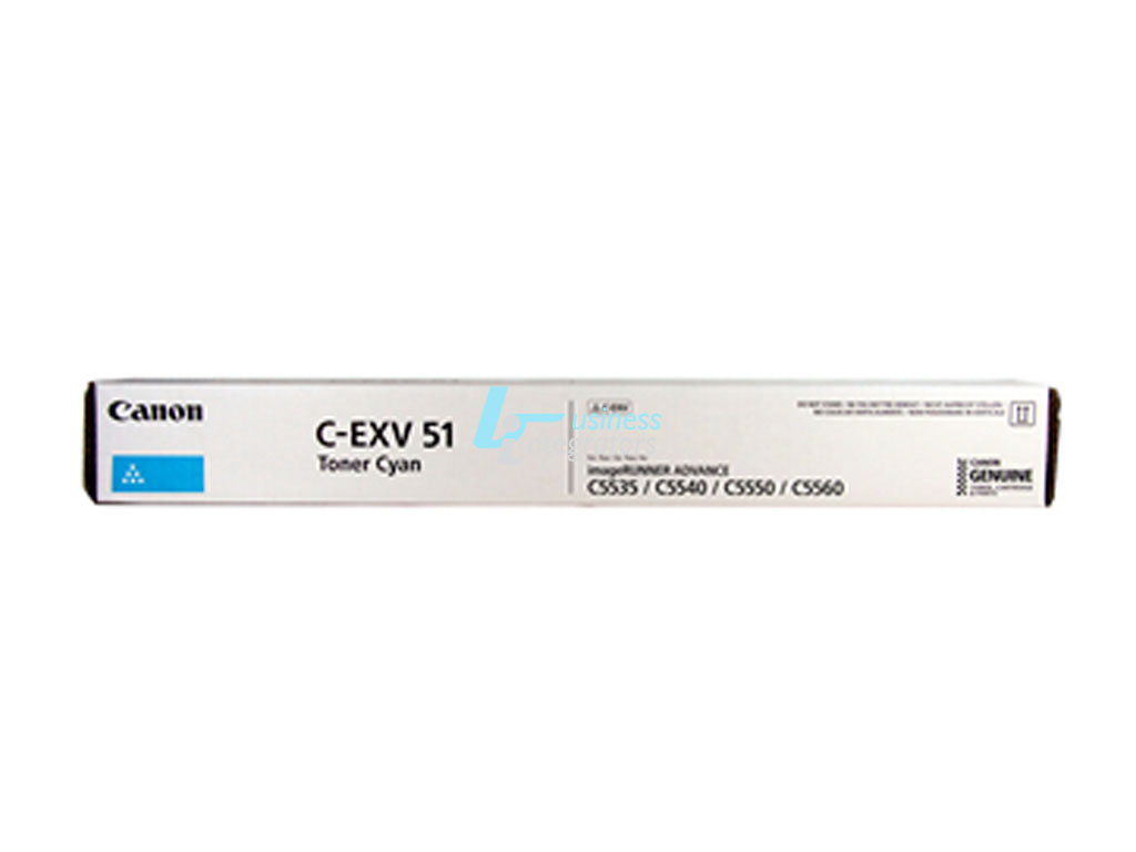 Toner Canon C-EXV51C Cyan 60k pgs (0482C002)