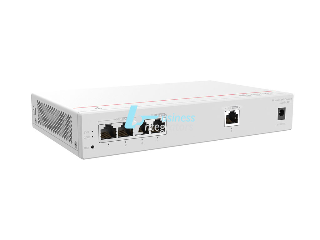 Gateway HUAWEI eKitEngine S380-L4T1T integrate routing, switching, and WAC functions, up to 150 users (98012177)