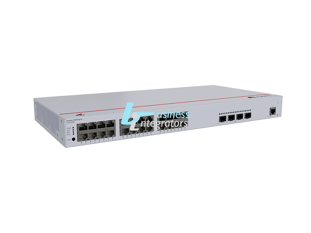Switch HUAWEI eKitEngine S310-24P4X 24 port PoE+ Gigabit, 400 watt - 24V, 4 x 10GE SFP+ ports (98012382)