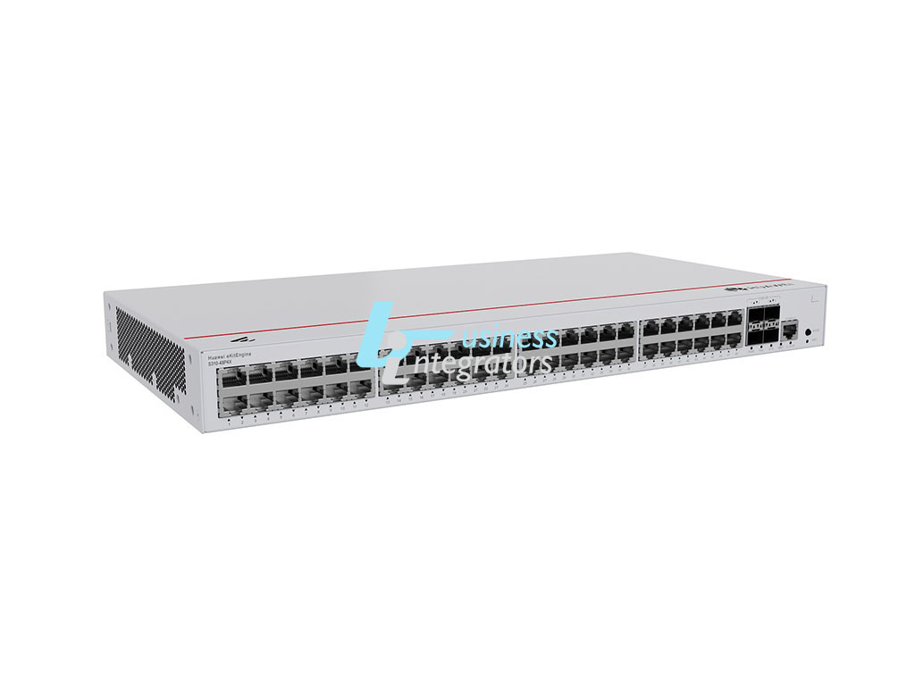 Switch HUAWEI eKitEngine S310-48P4X 48 port PoE+ Gigabit, 380 watt - 24V, 4 x 10GE SFP+ ports (98012385)