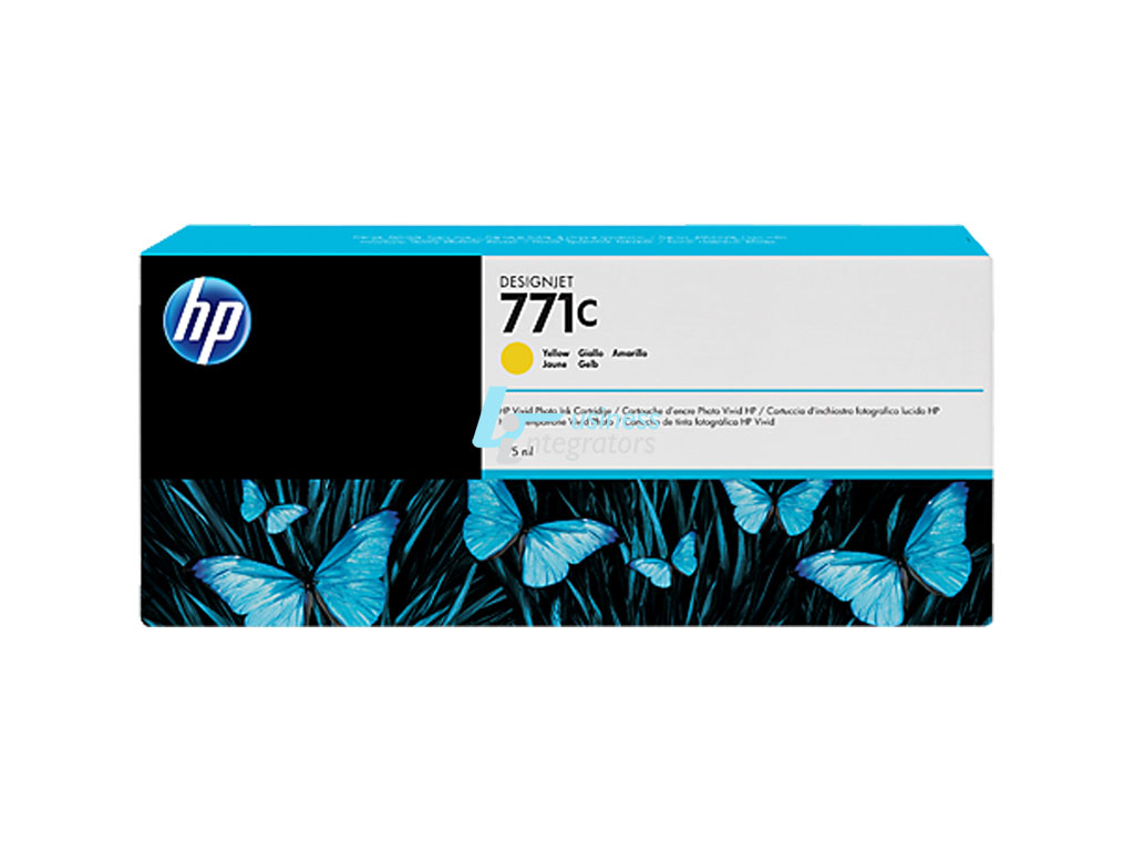 Μελάνι HP LFP 771C Yellow 775 ml (B6Y10A)