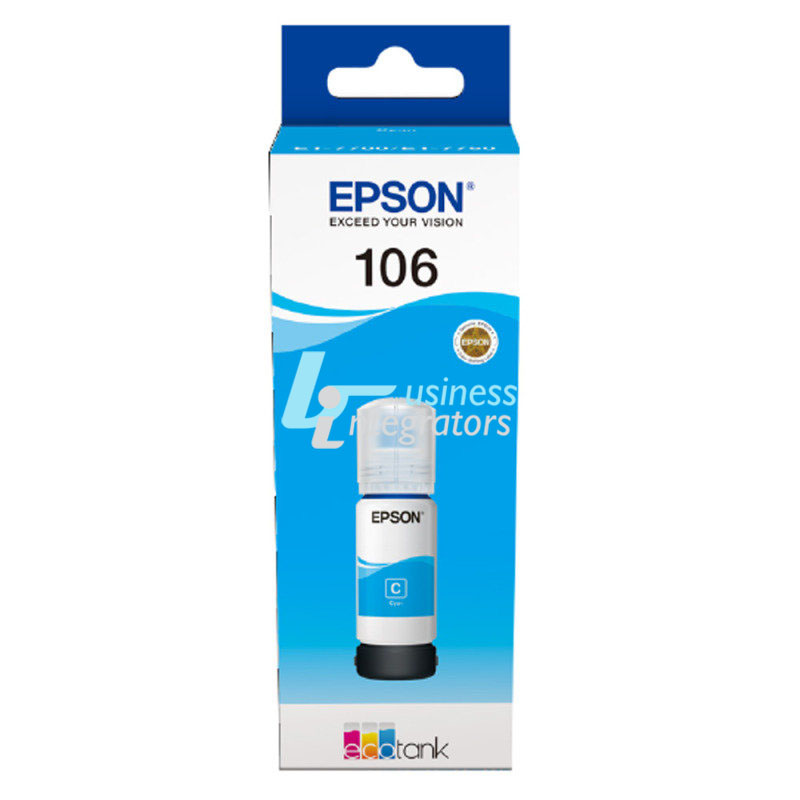 Μελάνι Bottle Epson 106 Cyan T00R2 70ml (C13T00R240)