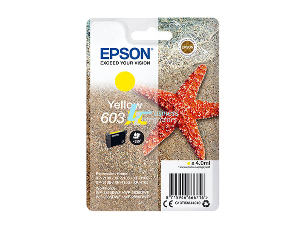 Μελάνι Epson T03A440 Yellow XL 4.0ml (C13T03A44010)