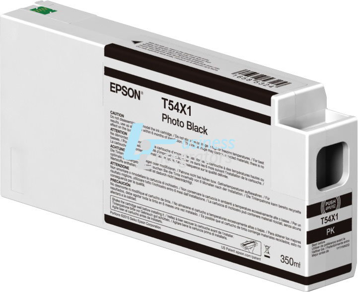 Μελάνι Epson Singlepack Photo Black T54X100 UltraChrome HDX/HD 350ml (C13T54X100)