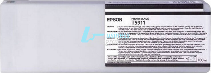 Μελάνι Epson T5911 Photo Black 700ml (C13T591100)