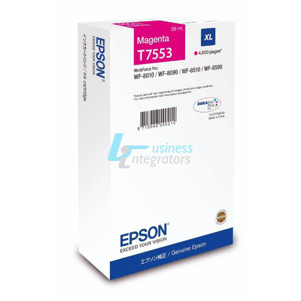 Μελάνι Epson Magenta T7553 XL39ml (C13T755340)