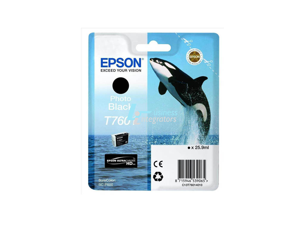 Μελάνι Epson Photo Black T7601 26ml (C13T76014010)