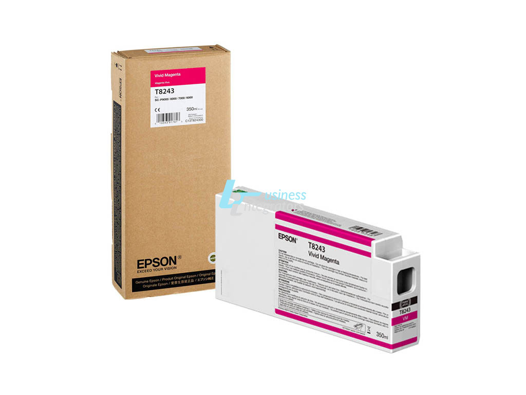 Μελάνι Epson Vivid Magenta T8243 UltraChrome HDX/HD Pigment 350ml (C13T824300)