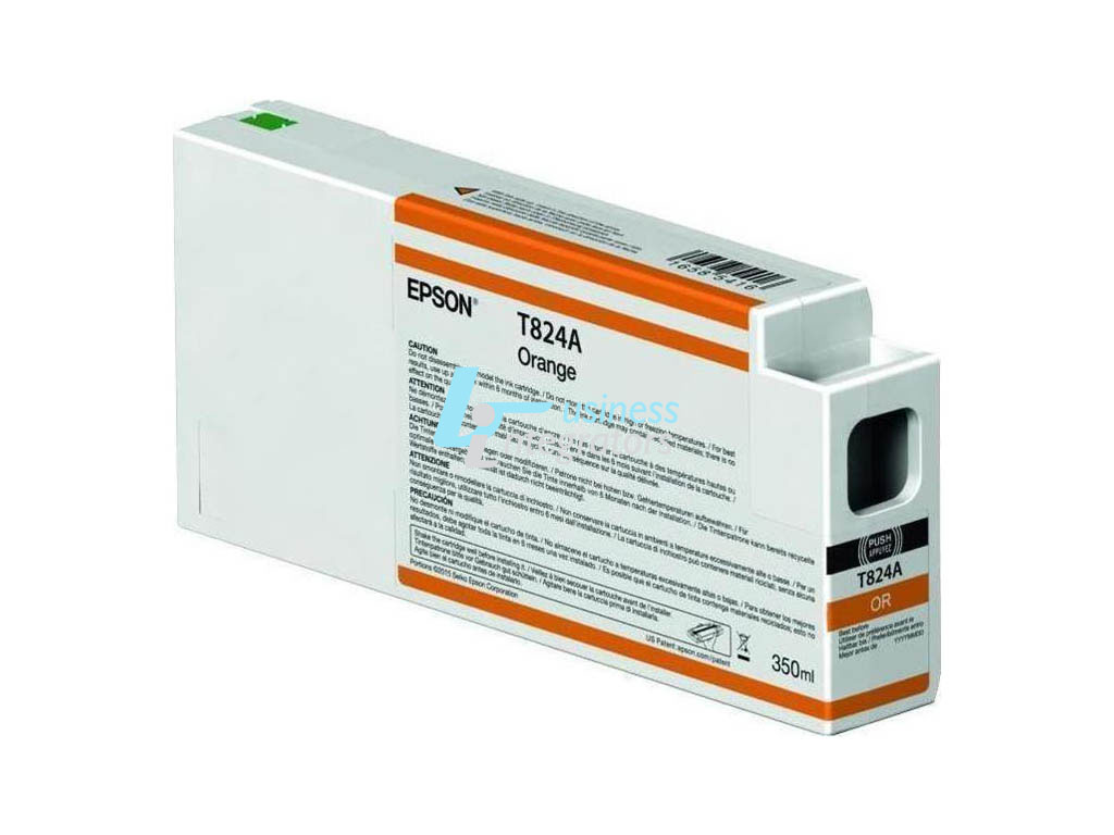 Μελάνι Epson Orange T824A UltraChrome HDX Pigment 350ml (C13T824A00)