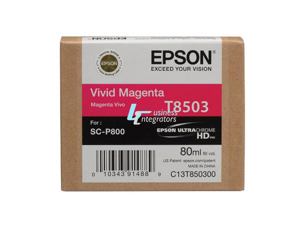 Μελάνι Epson Magenta T8503 Pigment 80ml (C13T850300)