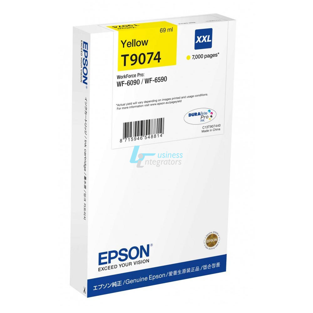 Μελάνι Epson Yellow T9074 XXL 69ml (C13T907440)
