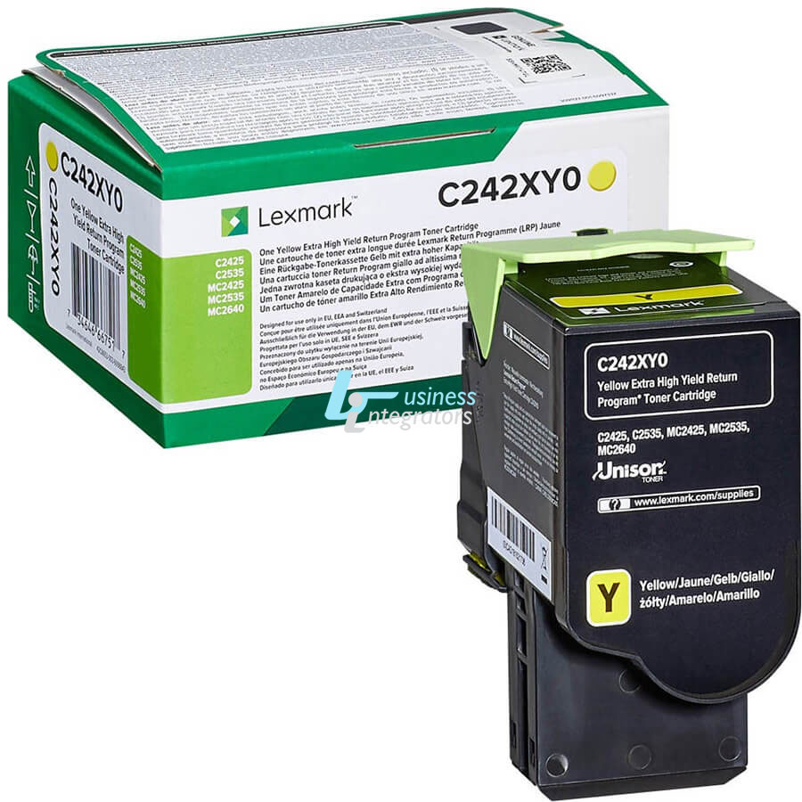 Toner Lexmark Black High Yield Return Programme 3k pgs (C232HK0)