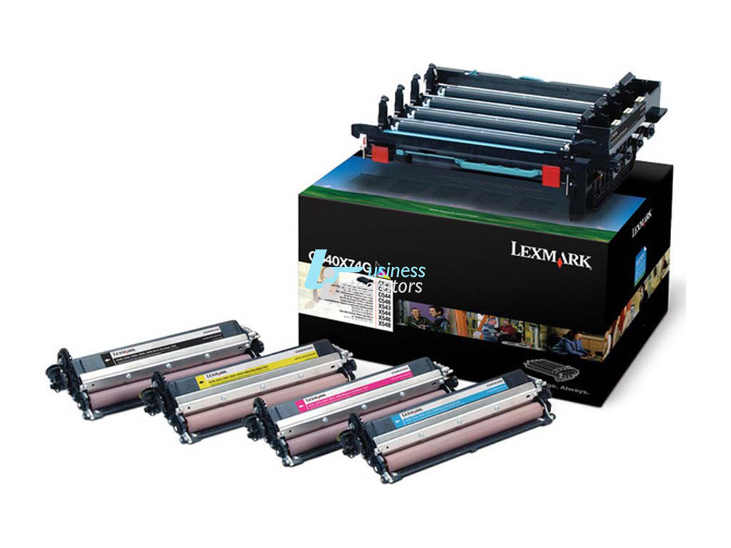 Imaging Unit Lexmark, Black/Cyan/Magenta/Yellow 30k pgs (C540X74G)
