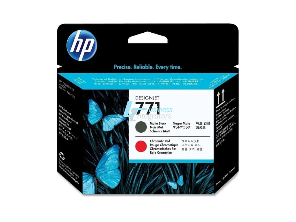 Κεφαλή HP LFP 771 Matte Black and Chromatic Red (CE017A)