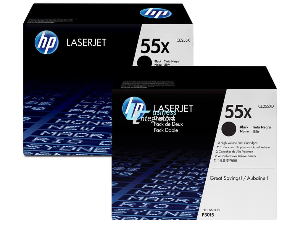 Toner HP 55X Black 2 x 12,5k pgs (CE255XD)