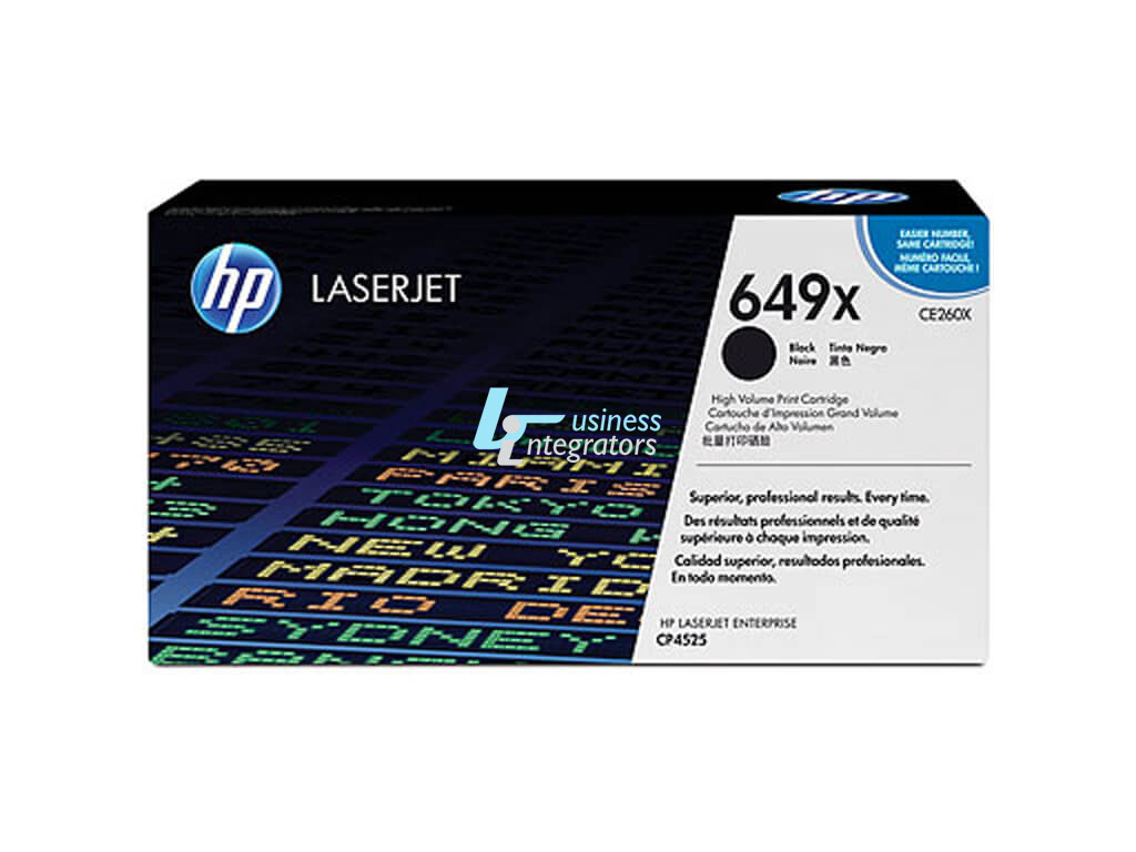 Toner HP 649X Black 17k pgs (CE260X)