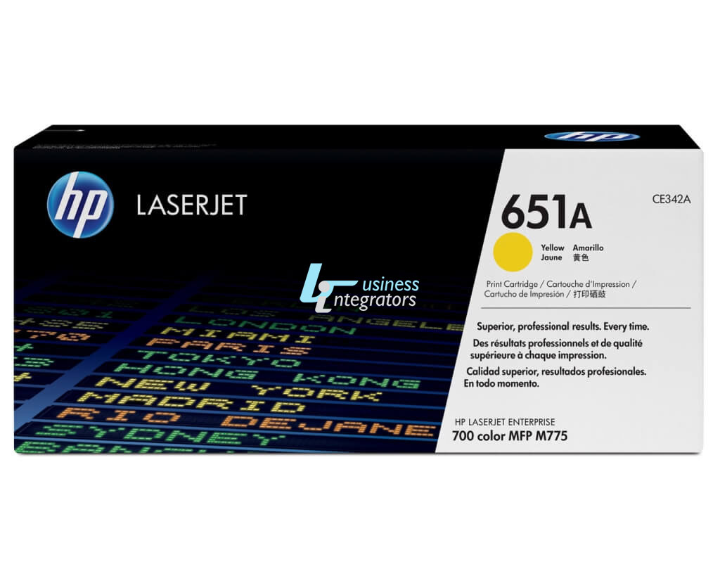 Toner HP 651A Yellow 16k pgs (CE342A)