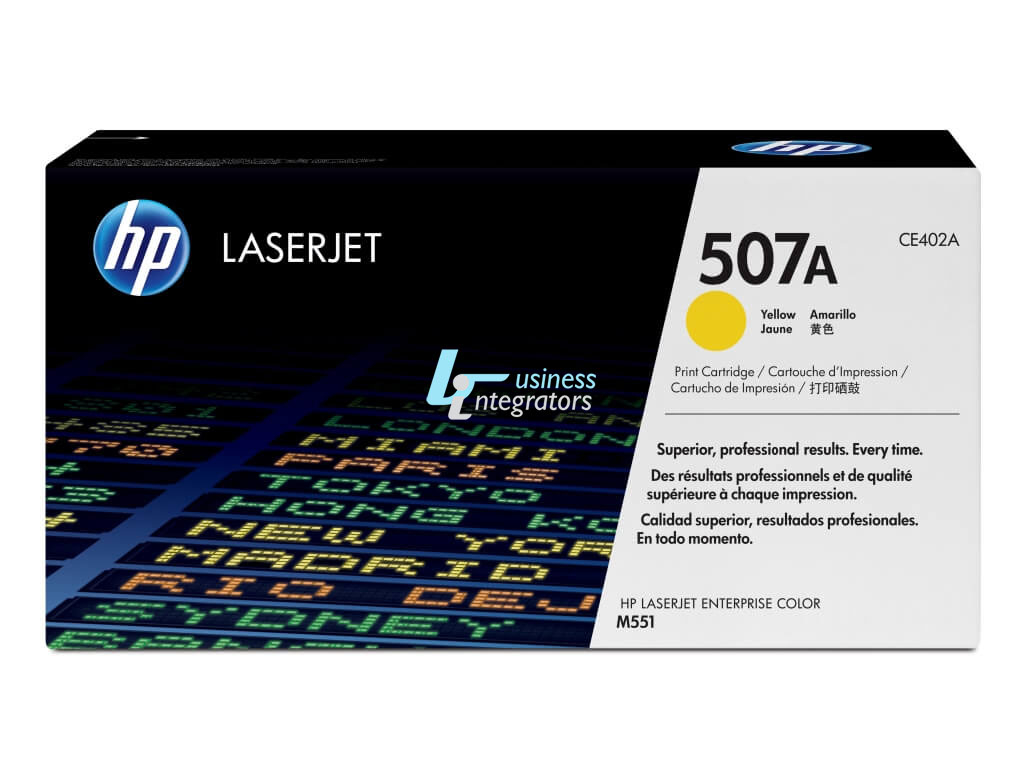 Toner HP 507A Yellow 6k pgs (CE402A)
