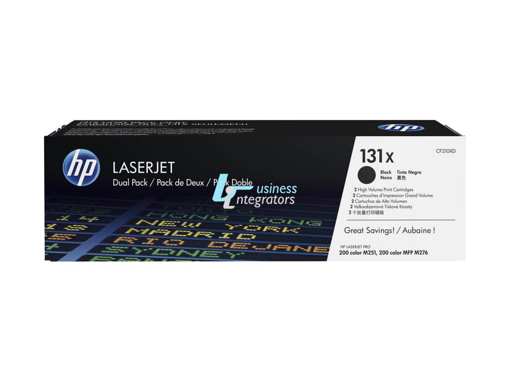 Toner HP 131XD Black 2 x 2,4k pgs (CF210XD)