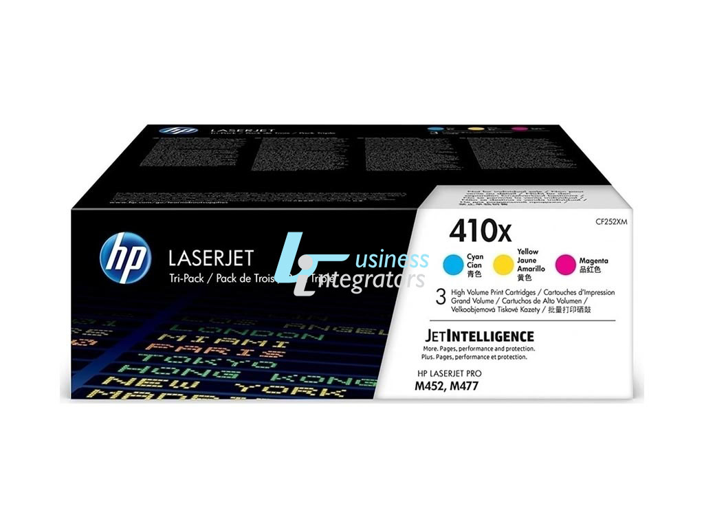 Toner HP 410X Cyan/Magenta/Yellow 3x 5k pgs (CF252XM)