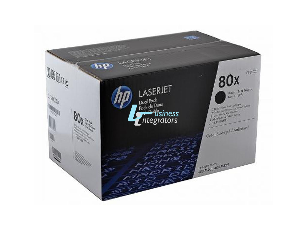 Toner HP 80X Black 13,8k pgs (CF280XD)