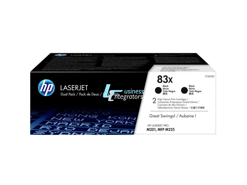 Toner HP 83X Black 4,4k pgs (CF283XD)