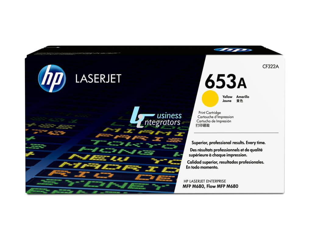 Toner HP 653A Yellow 16,5k pgs (CF322A)