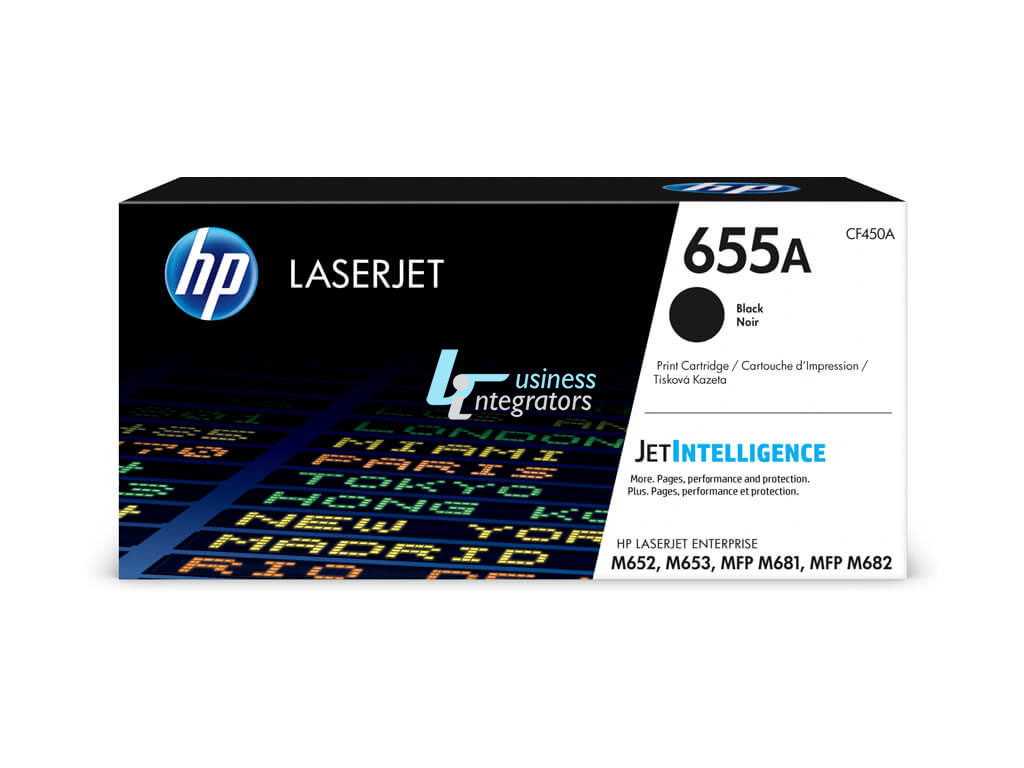 Toner HP 655A Black 12,5k pgs (CF450A)
