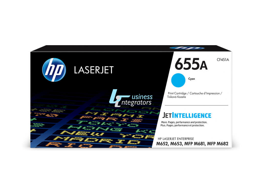 Toner HP 655A Cyan 10,5k pgs (CF451A)
