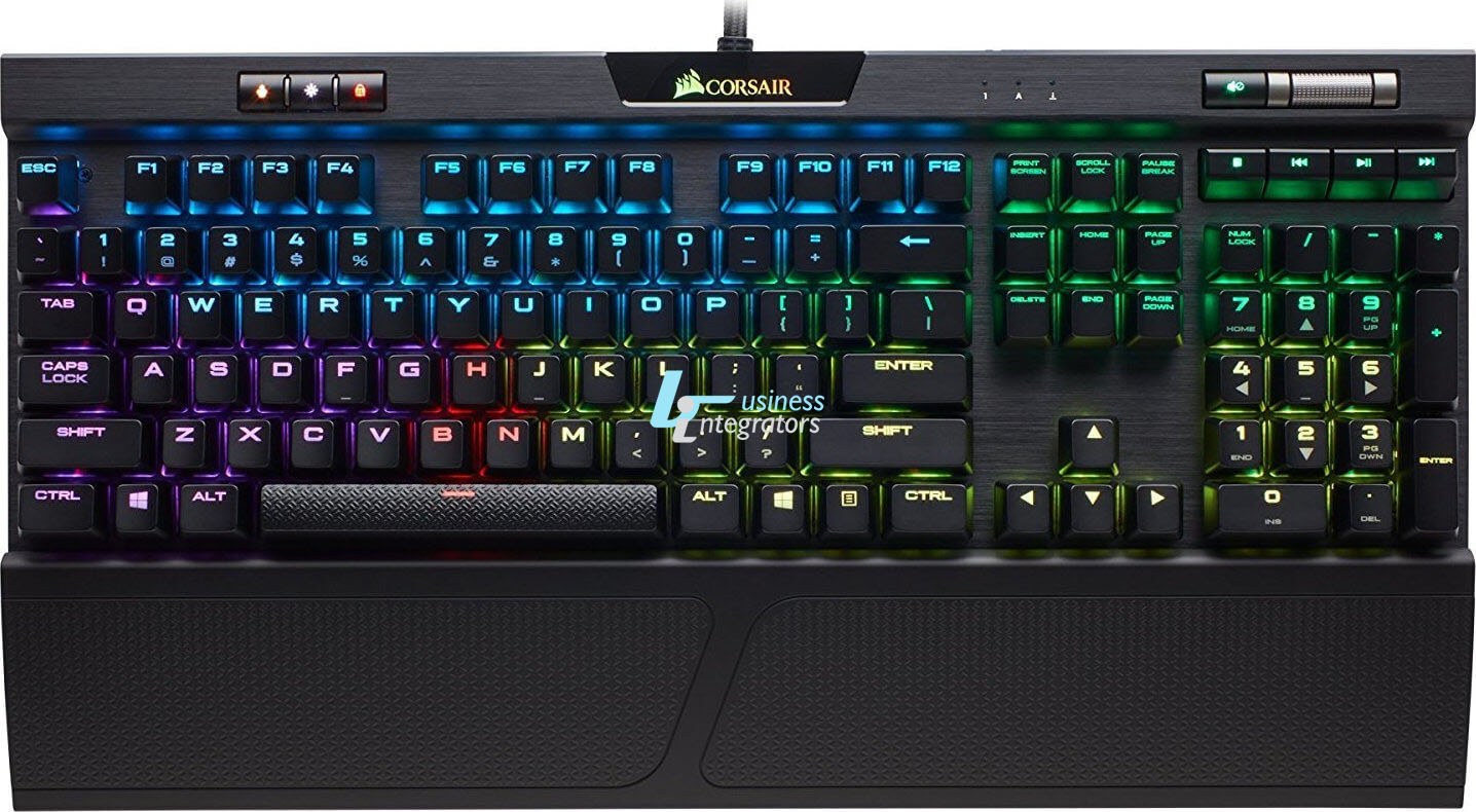Gaming Πληκτρολόγιο Corsair K70 RGB MK.2 Cherry MX Red GR Layout Wired (CH-9109010-GR)