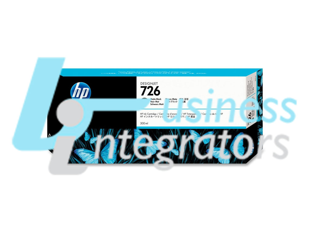 Μελάνι HP LFP 726 Matte Black 300 ml (CH575A)