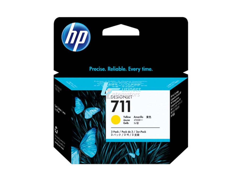 Μελάνι HP LFP 711 3-Pack Yellow 3 x 29 ml (CZ136A)