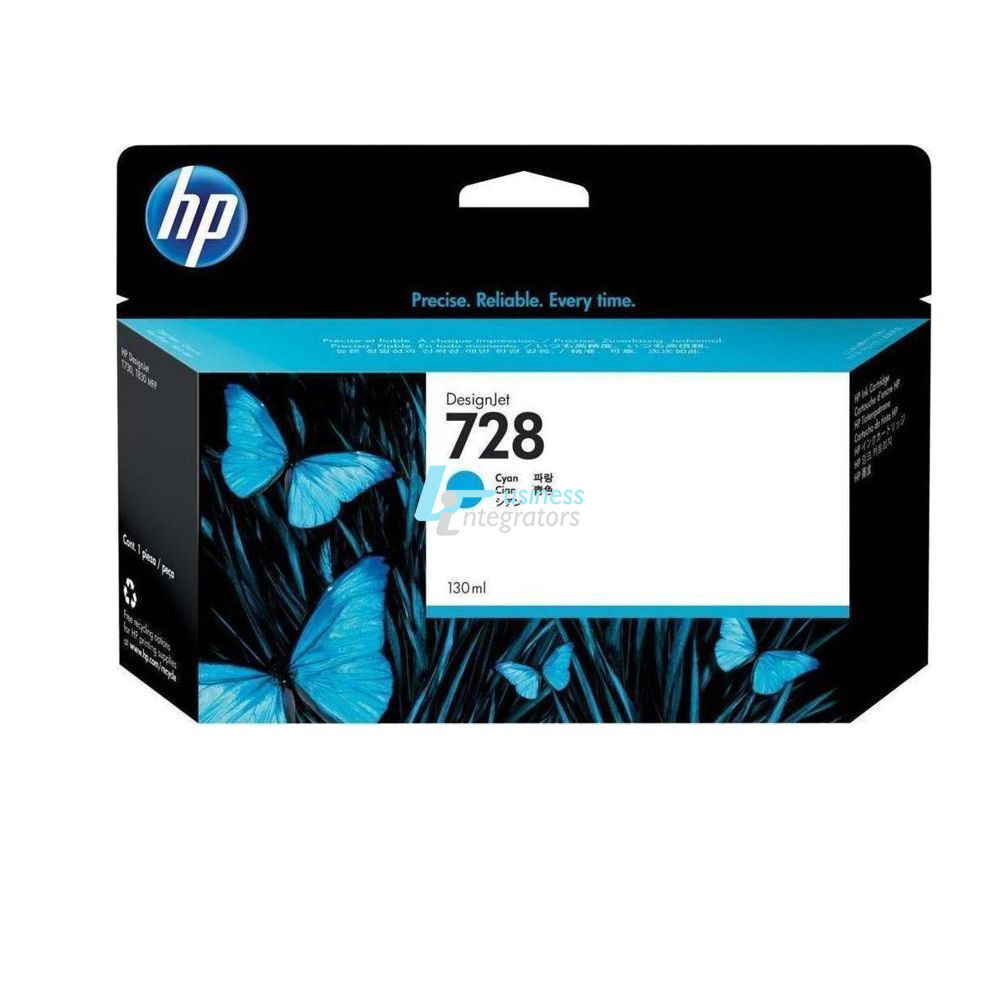 Μελάνι HP LFP 728 Cyan 130 ml (F9J67A)