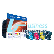 Μελάνι Brother LC-1100HYVALBP Black/Cyan/Magenta/Yellow 3150 pgs (LC1100HYVALBP)