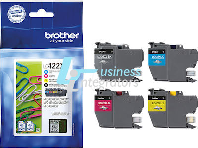 Μελάνι Brother LC-422XLVAL Multipack 7.5k pgs (LC422XLVAL)
