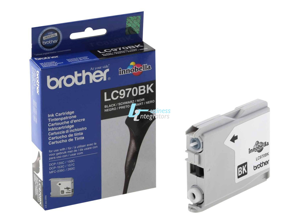 Μελάνι Brother LC-970BK Black 350 pgs (LC970BK)