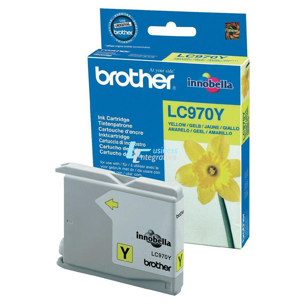 Μελάνι Brother LC-970Y Yellow 300 pgs (LC970Y)