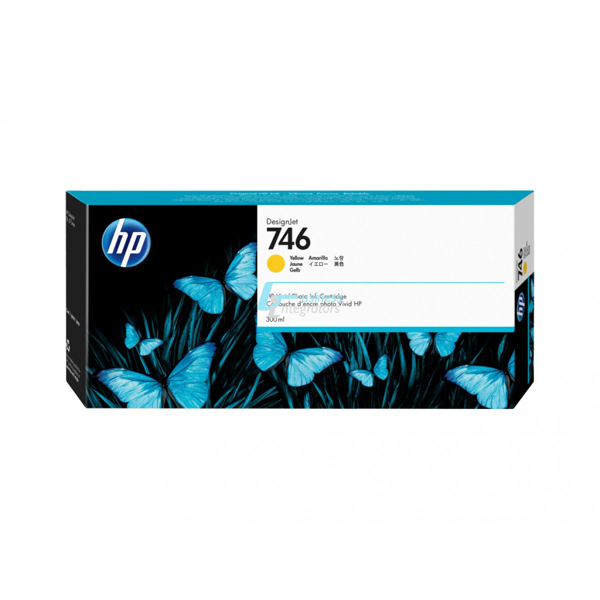 Μελάνι HP LFP 746 Yellow 300 ml (P2V79A)