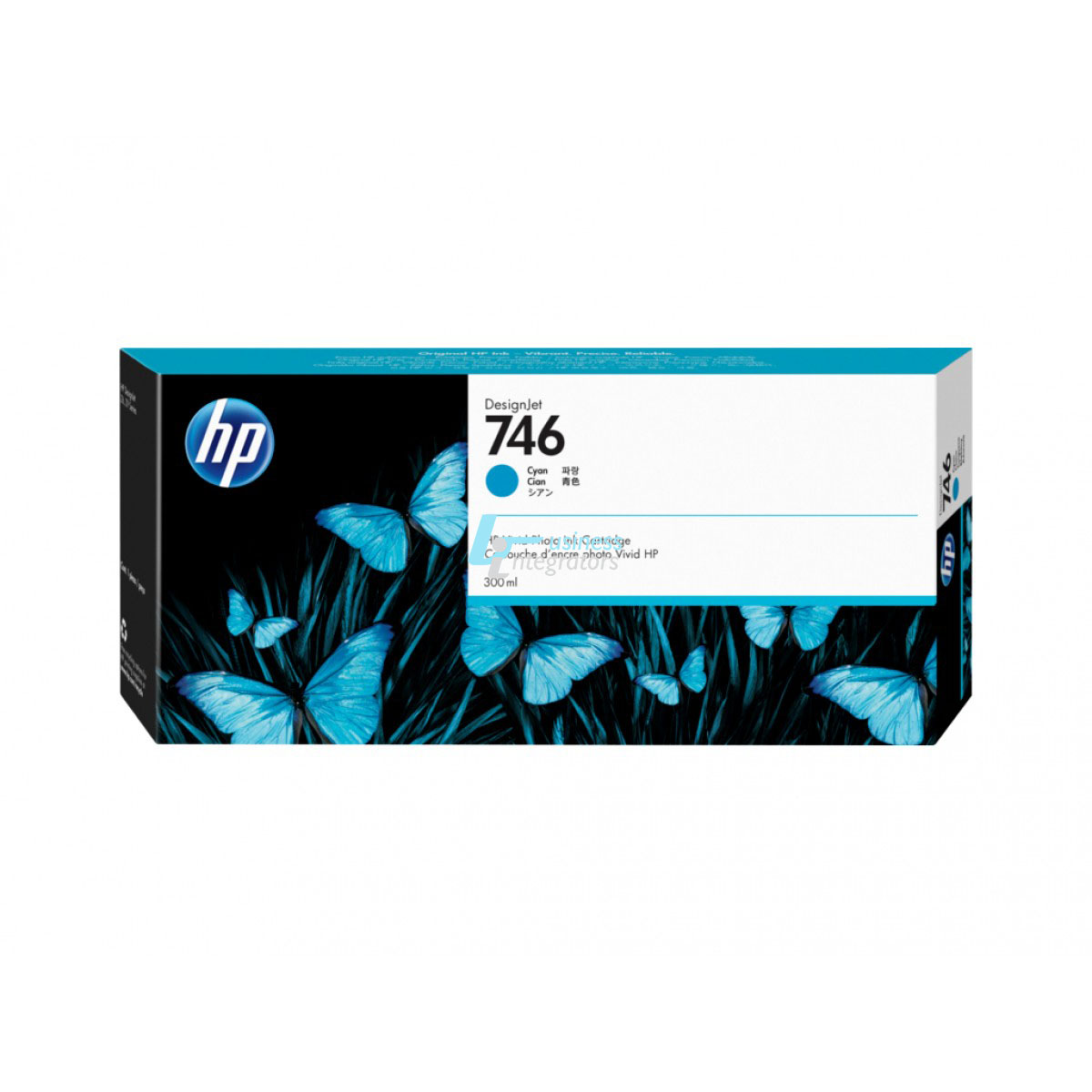 Μελάνι HP LFP 746 Cyan 300 ml (P2V80A)