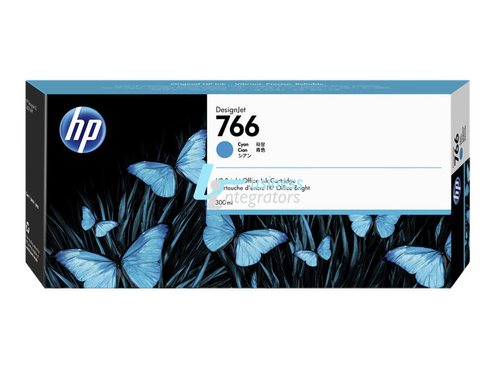 Μελάνι HP LFP 766 Cyan 300 ml (P2V89A)