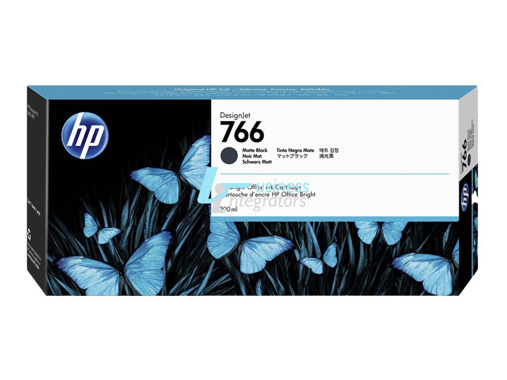 Μελάνι HP LFP 766 Matte Black 300 ml (P2V92A)