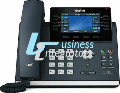 Τηλέφωνο IP Yealink 4,3" PoE (SIP-T46U)