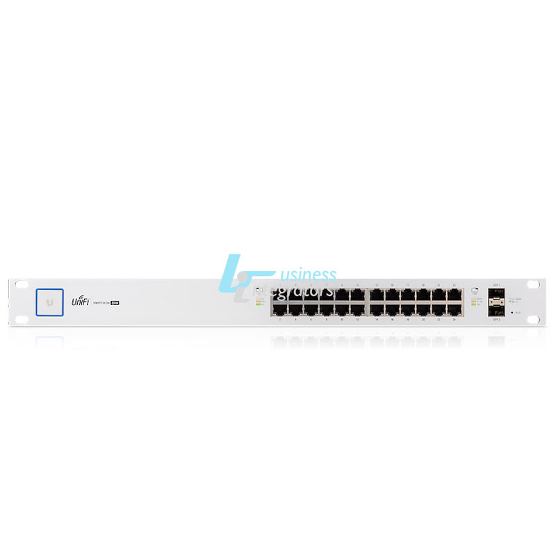Switch Ubiquiti Unifi 24 port PoE+ Gigabit, 250 watt - 24V/802.3af/at PoE (US-24-250W)