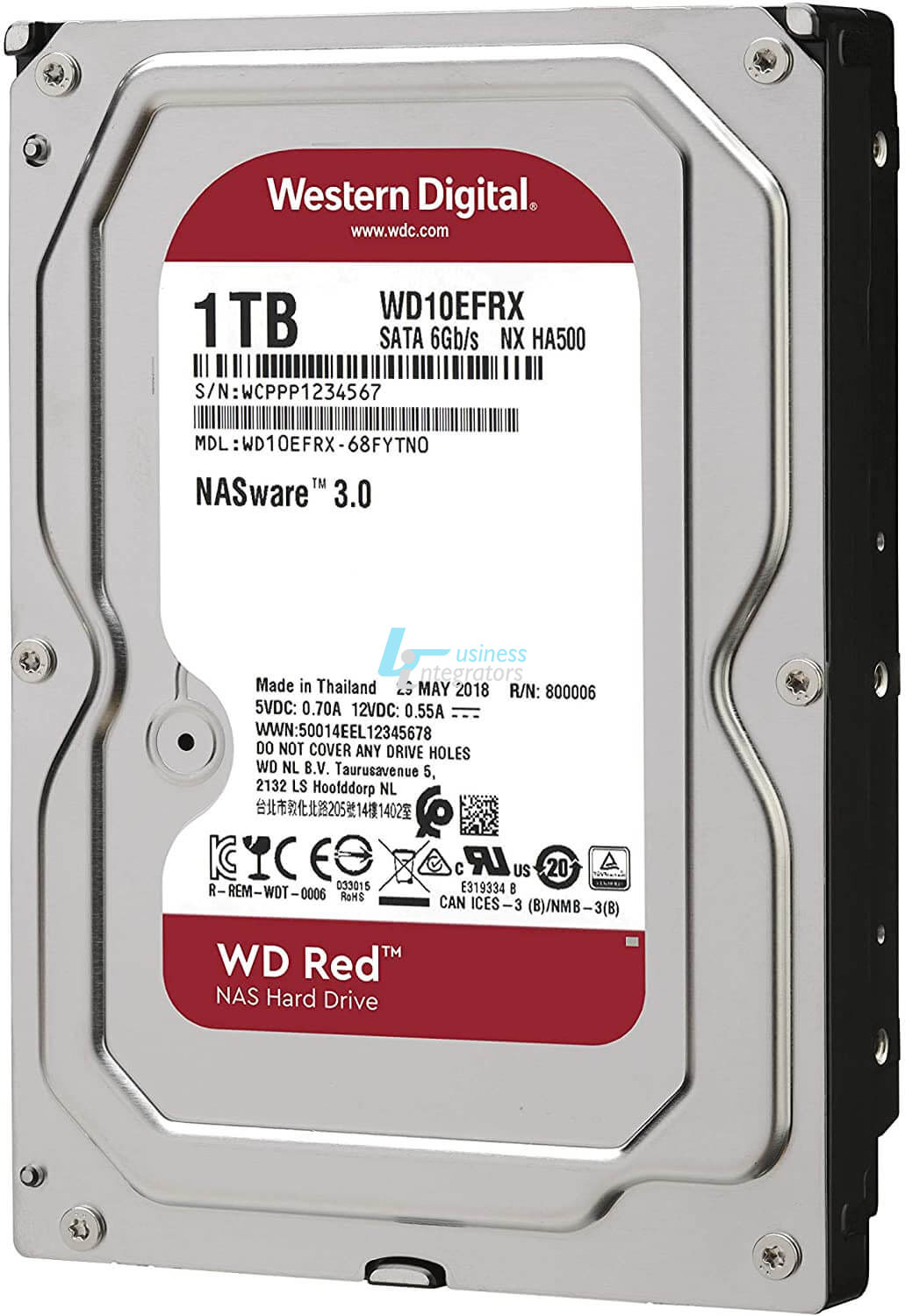 HDD Western Digital Red NAS 1TB 3.5" SATA III (WD10EFRX)