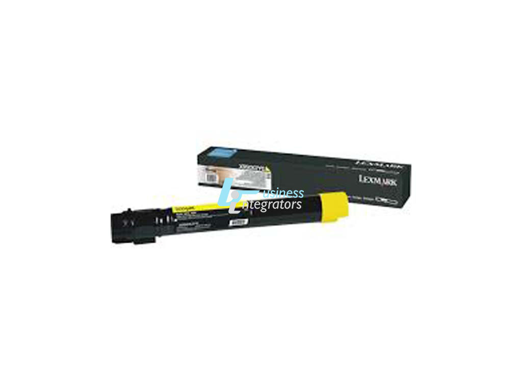 Toner Lexmark Yellow 22k pgs (X950X2YG)